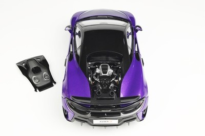 LCD McLaren 600LT パープル ミニカー 1/18 LCD Models 1:18 McLAREN 600LT PURPLE Limited Edition Diecast Model