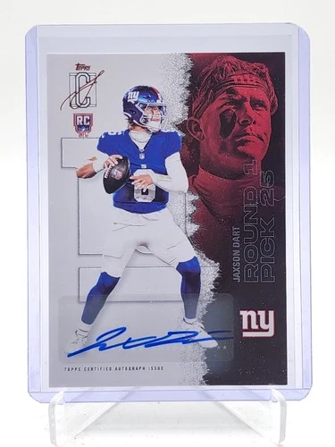 2025 Topps Signature Jaxson Dart Rookie Class Autographs (RAW)