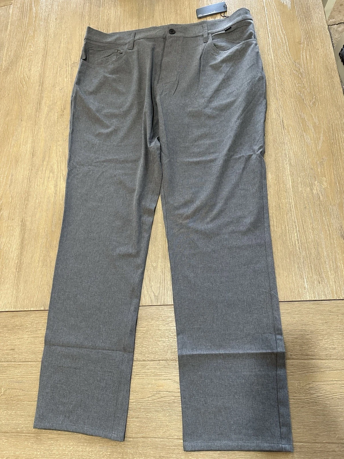 Travis Matthews Open To Close Men’s Pants Size 40 Heather Dark Grey performance