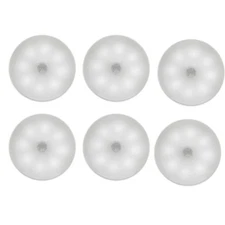 2-6x LED Motion Sensor Under Cabinet Closet Light USB Rechargeable Kitchen Lamp