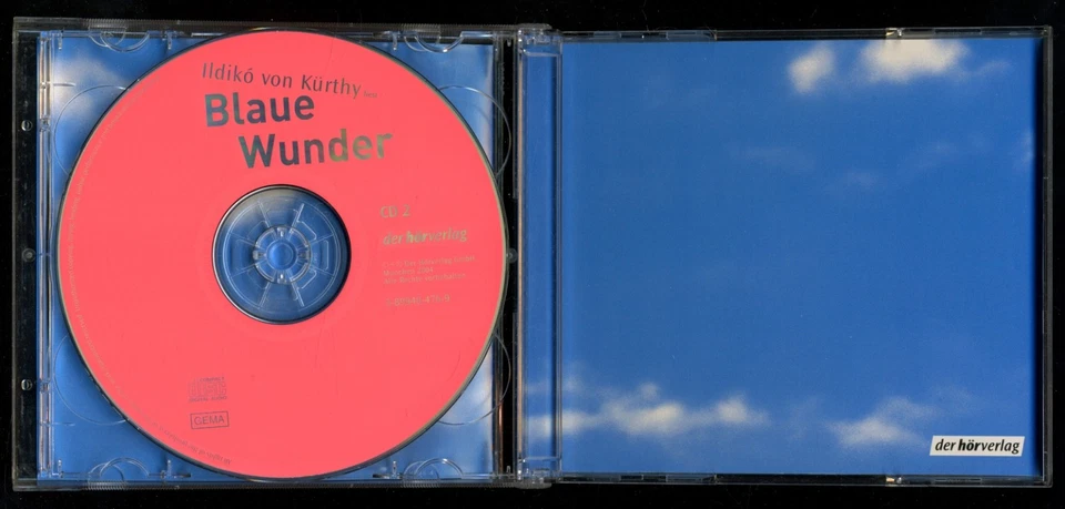 Ildikó von KÜRTHY★BLAUE WUNDER • Affären★Hörbuch★2-CD★Autorenlesung★NEUWERTIG★ - Bild 3 von 4