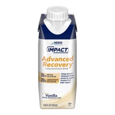Nestle Impact Advanced Recovery Immunonutrition Drink Vanilla 8.45 oz 10 Ct