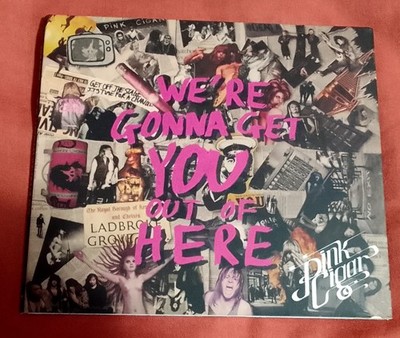 Pink Cigar We're Gonna Get You Out Here CD Album 2013 Cardboard Sleeve Free P&P!