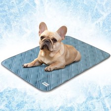 Pet WATERPROOF Cooling Blanket Cool Nylon Pad Dog Cat Puppy Summer Sleeping Bed