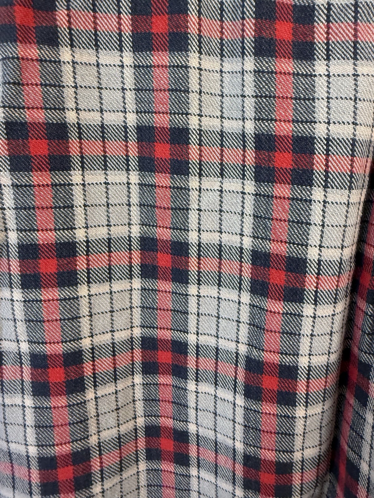 Vintage Ralph Lauren Double RL RRL Heavyweight Plaid Flannel Shirt RARE NWT L image 8