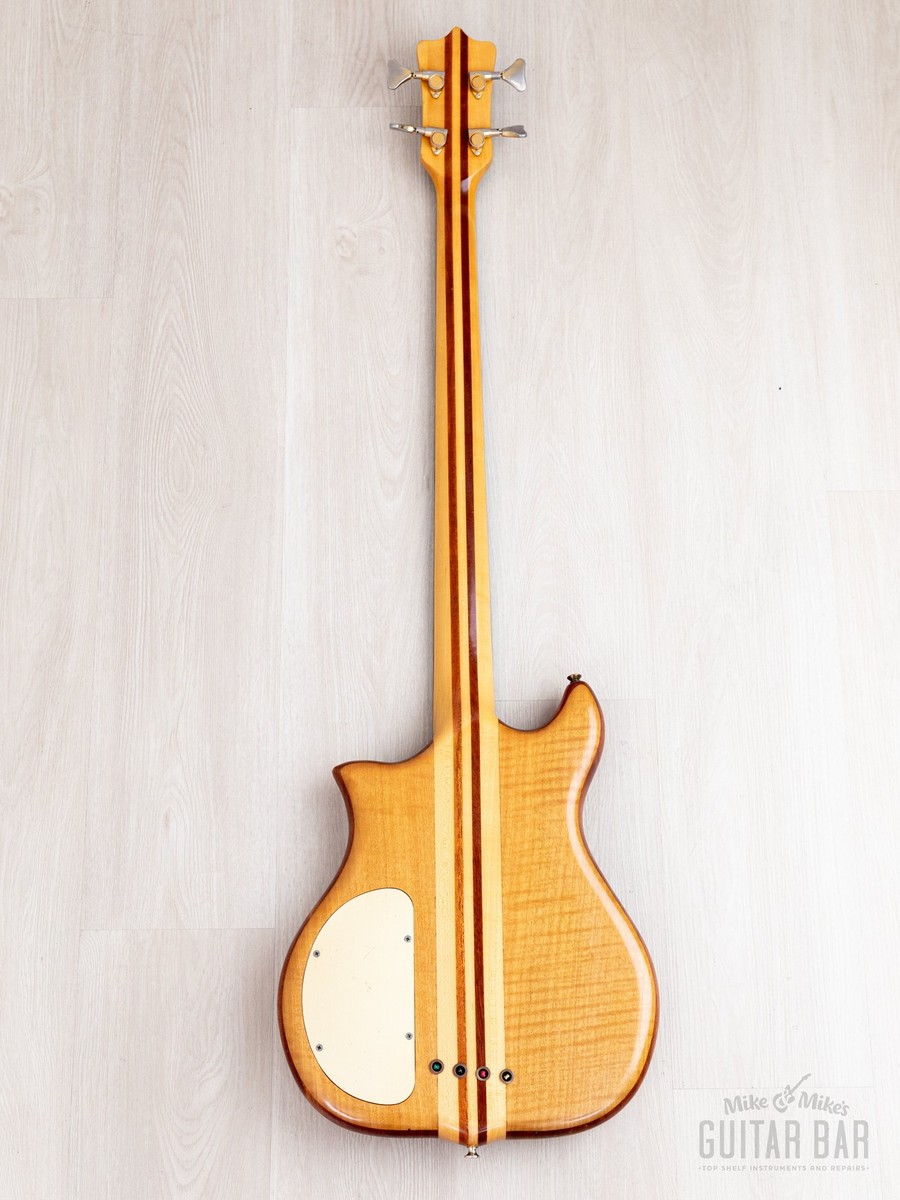 1980s Kawai FIIB Vintage Neck Through Bass Guitar w/ Active