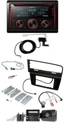 Pioneer 2DIN Lenkrad DAB USB CD Bluetooth Autoradio für VW Golf VII ab 2012