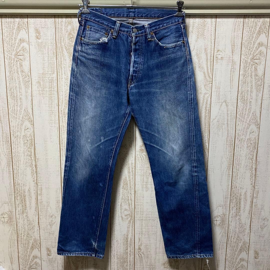 Fullcount W30 0105 13.7oz Selvedge Straight Denim Jeans Blue Made