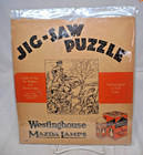 Westinghouse Mazda Lamps Lithographed Puzzle Washington Rallying Troops Campaign — photo 2