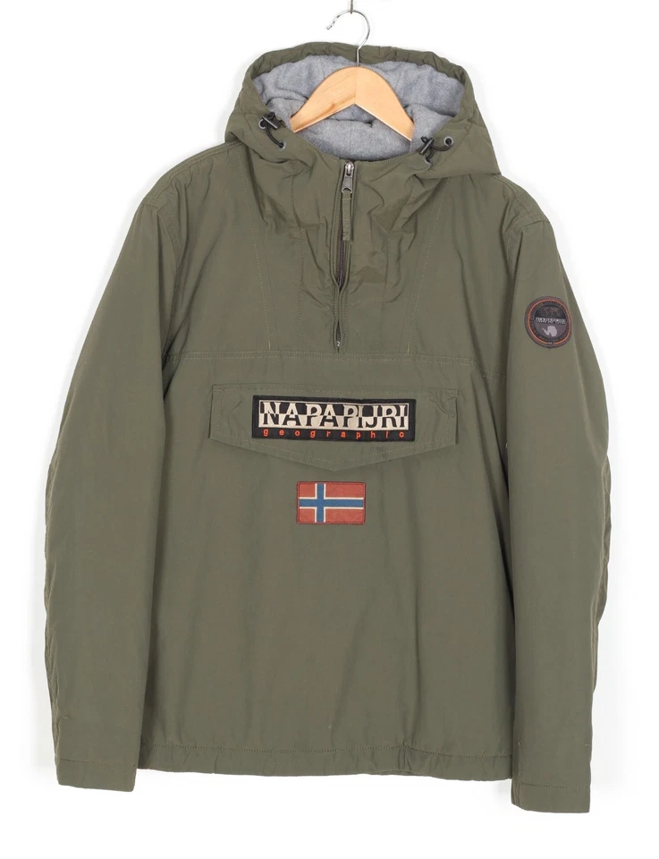 Veste d'hiver NAPAPIJRI Rainforest homme taille M à capuche coupe régulière... - Photo 2/4