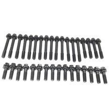 New Sbc Small Block Chevy Aluminum Steel Head Bolts Heads 350 383 400 Wwashers