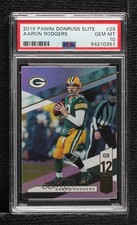 2019 Panini Donruss Elite Aaron Rodgers #29 PSA 10 GEM MT 13t0