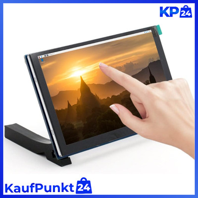 5-Zoll Touchscreen LCD für Raspberry Pi 2B/3B/4B - 800x480 Auflösung