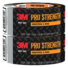 3M Pro Strength Industrial HVAC Duct Tape: 2 in. x 30 yds. Grey 2-pack