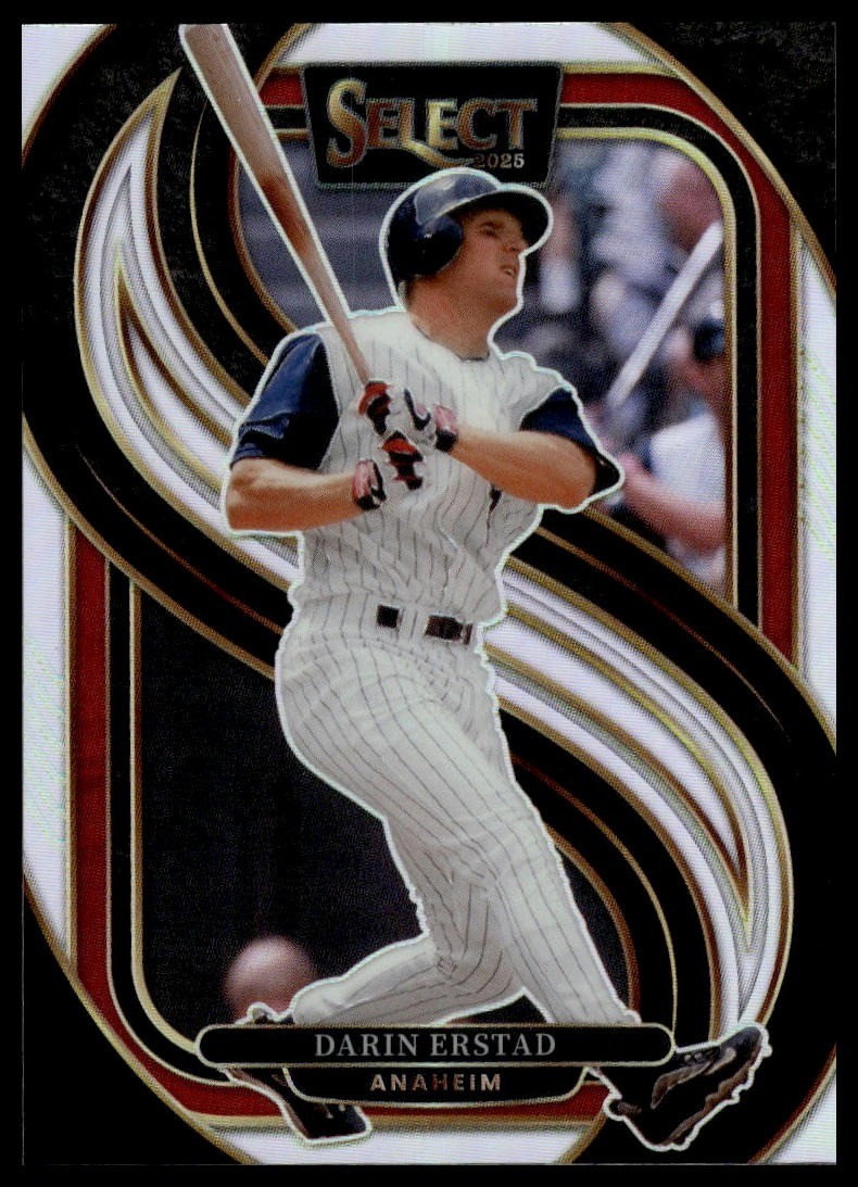Darin Erstad 2025 Panini Select #150 Anaheim Angels Silver Prizm