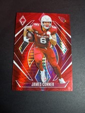 2024 Panini Phoenix Red SP /140,#73 JAMES CONNER Arizona Cardinals Football Card