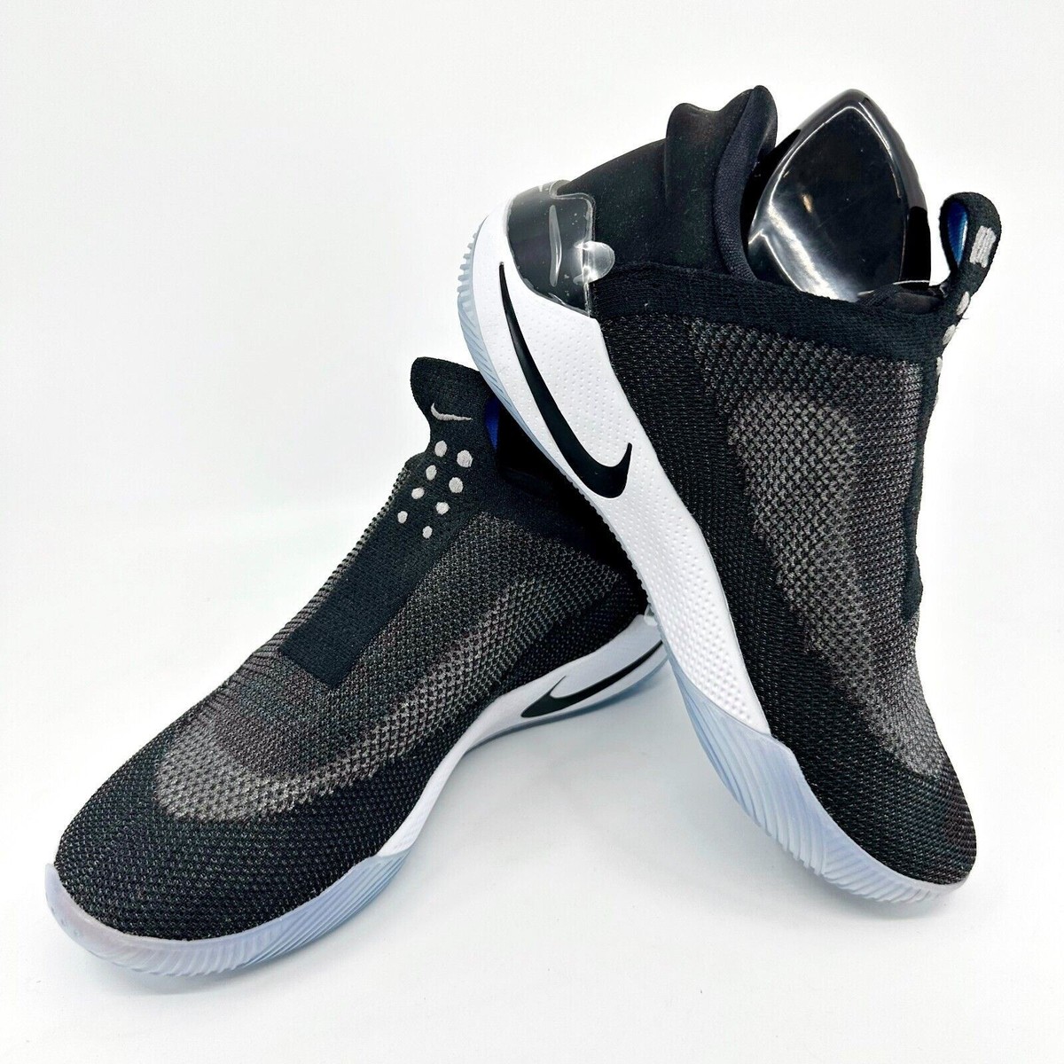 Nike Adapt BB 1.0 EARL Black Reflect Silver Mens Size 8 Self 