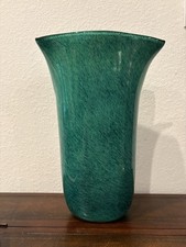 Barovier  Toso Vase Toni Zuccheri Signed 1992 Vintage Murano Glass