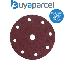 Makita P-37487 10 x 150mm Orbital Sander Sanding Sheets 60 Grit BO6030 BO6040