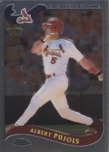 2025 Topps Chrome Platinum Albert Pujols #55CV-69 City Variation 