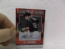 2014 ELITE EXTRA EDITION FRANCHISE FUTURES SIGNATURES 92 MAX GEORGE HNT