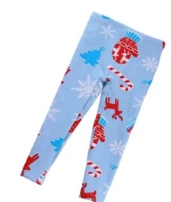 Separates, Leggings, Light Blue Holiday Mittens, For 18-inch Dolls