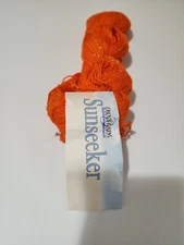 Sunseeker by Cascade Yarns Color 14 Orange Metallic Fleck - Price per skein