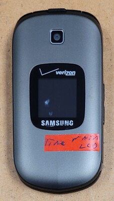 Samsung Gusto 2 II SCH-U365 - Gray ( Verizon ) Flip Phone - 0 Talk