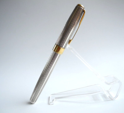 Parker Sonnet Fougere 925 Sterling Silber Rollerball Fineliner 1994 Tintenroller