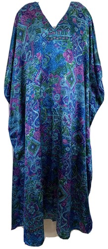 Winlar Kaftan Dress Blue Purple Caftan 