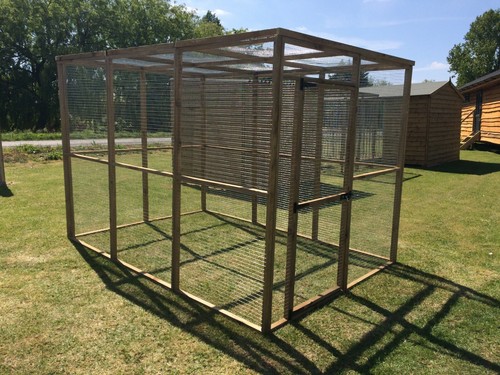 Animal Run 6FT x 9FT x 6FT Pet Run 19G Rabbit Chicken Pen Bird Aviary - Picture 14 of 28