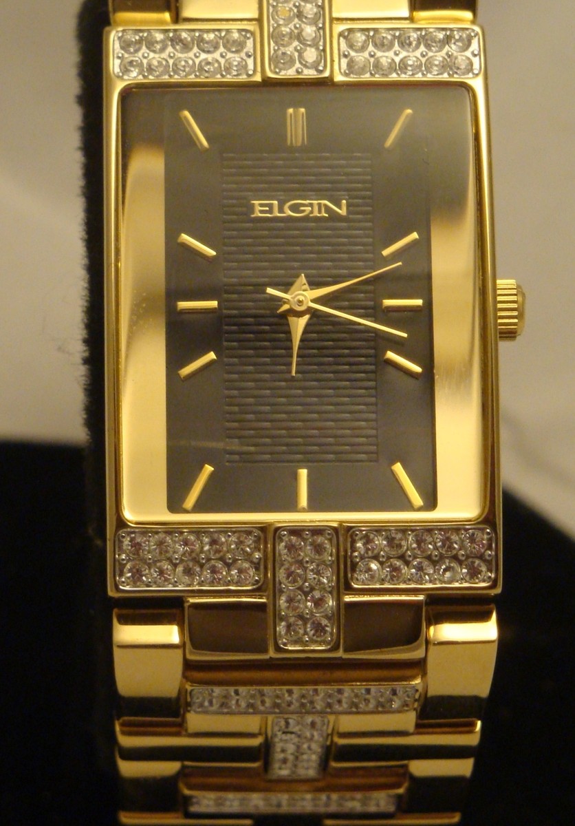 Men's or Women's Elgin Watch FG1504 Japan Movement Stainless Steel