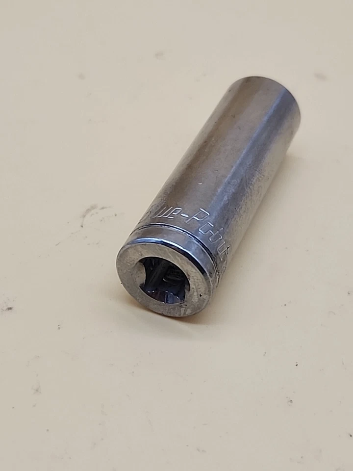 Blue-point 1/4" Drive 7/16" SAE 6 Pt Deep Socket  BLPLS14716 USA  - Image 3 of 4