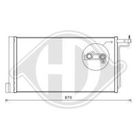 Diederichs DCC1642 Kondensator, Klimaanlage
