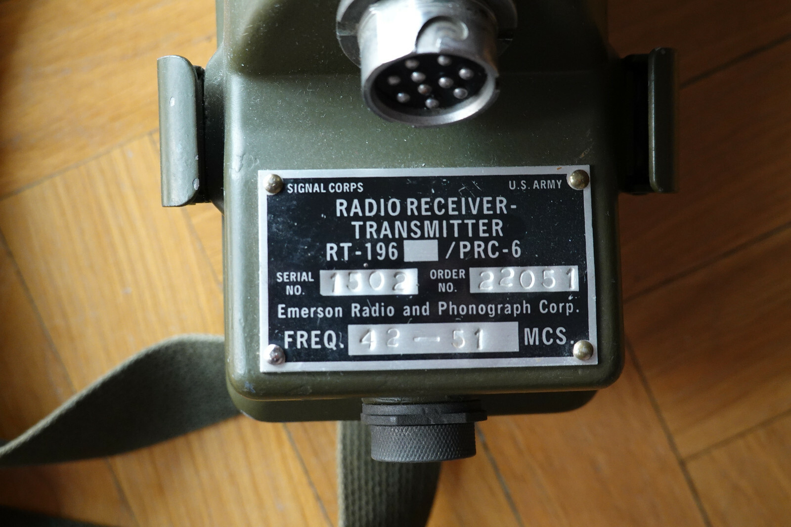 Vietnam era military Radio AN/PRC-6 VG+ | eBay
