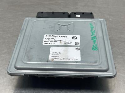 2007 BMW 328i 3.0L OEM Engine Computer Control Module ECU DME MSV80 7574546 2008