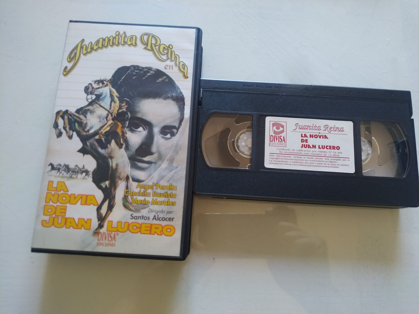 The Bride of Juan Lucero Juanita Reina Bautista - VHS Tape Spanish Am