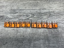 Wago 221-412 Lever-Nuts 2 Conductor Compact Connectors 10 Pack 12-24 AWG New #M5