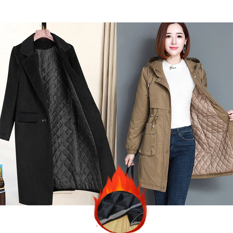 Doppelseitiger Baumwollgepolsterter Futterstoff Dicke Jackenfutter Baumwolljacke - Bild 4 von 4