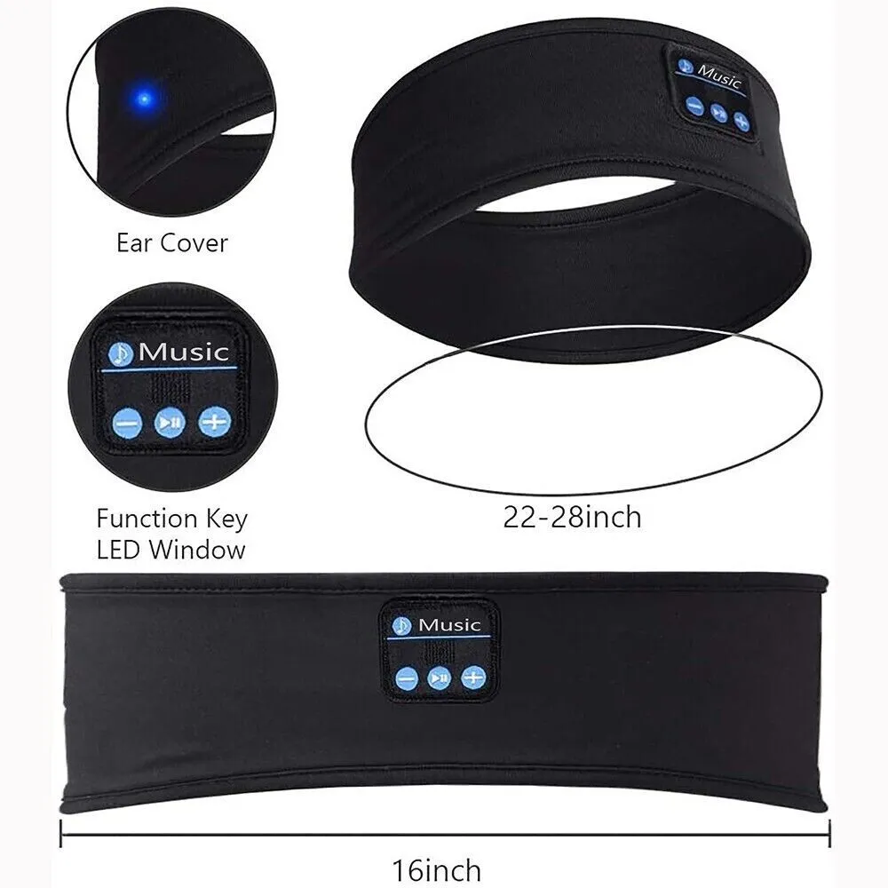 Pañuelo con Bluetooth para la cabeza Diadema deportiva para correr Yoga  musica