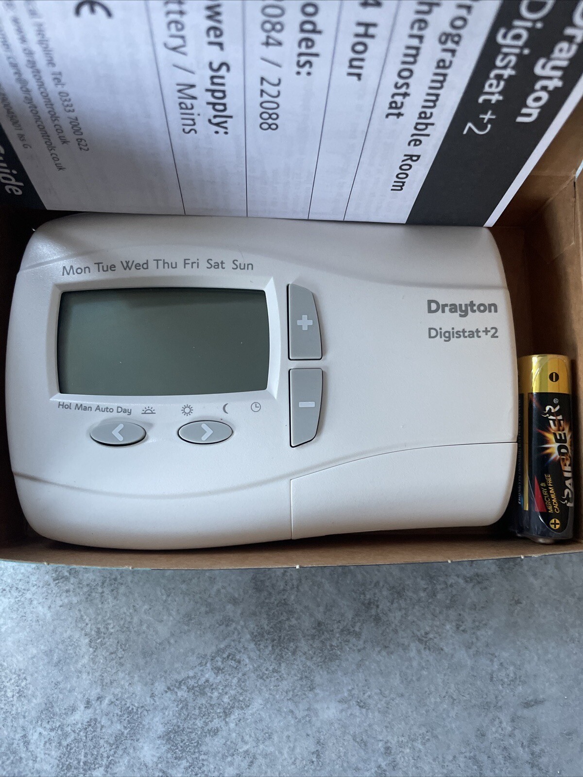Drayton+Digistat2B2+Programmable+Thermostat++22084 for sale online eBay