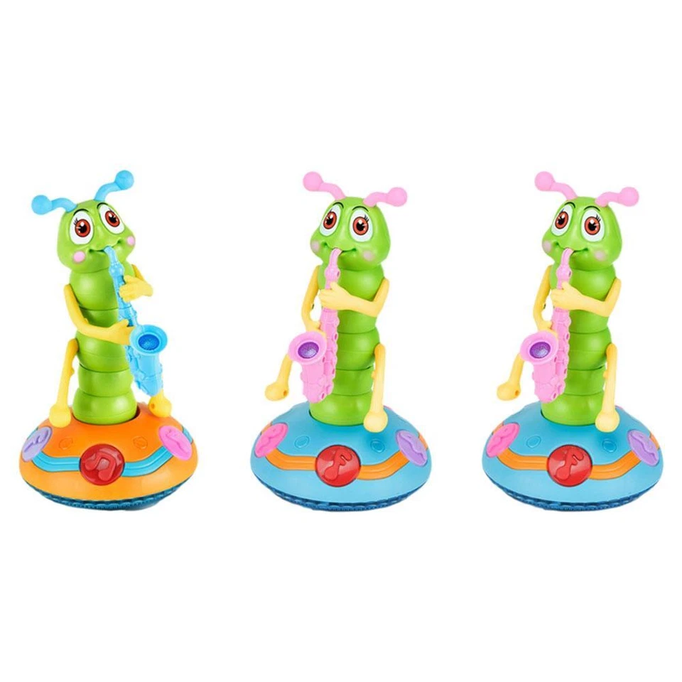 Motorisiertes Twister Bug Toy Sensorisches Musikspielzeug für Babys Musik L B8D4 - Bild 3 von 4