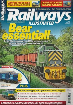 EISENBAHNEN ILLUSTRIERTE ZEITSCHRIFT AUGUST 2024 KLASSE 14 TEDDYBÄR