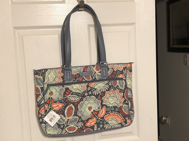 vera bradley plastic tote