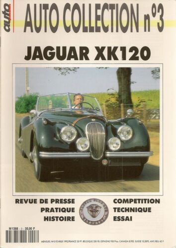 AUTO COLLECTION 3 JAGUAR XK120 COUPE ROADSTER CABRIOLET - Picture 1 of 1