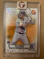 2023 Topps Pristine Riley Greene Rookie Card Orange SP /25 #219 - Tigers