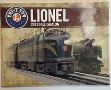 Lionel 2013 Fall Catalog, New Dealers Catalog, O gauge