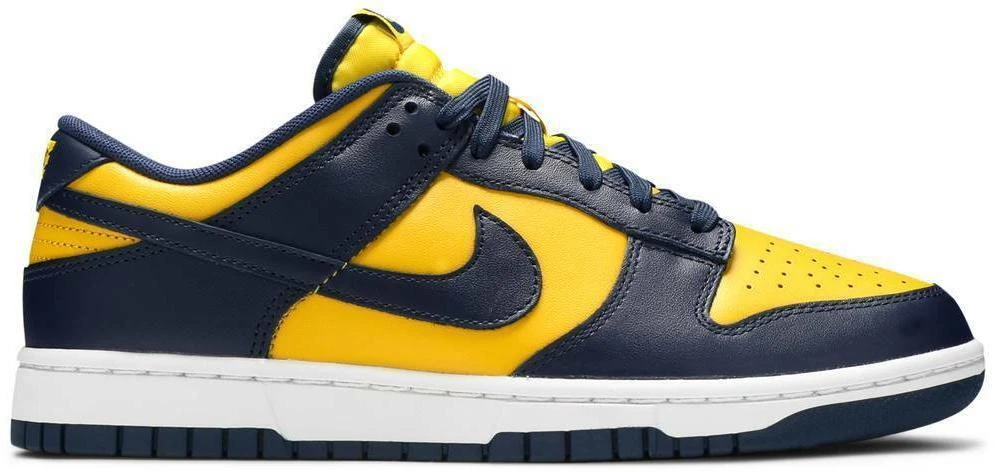 Men\'s NIKE Dunk Low Michigan 2021 - NEVER WORN Nike Dunk Low Michigan 2021 | DD1391-700 | Laced main image 4