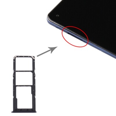 For Samsung Galaxy A21s SIM Card Tray+SIM CradTrayMicro SD Card