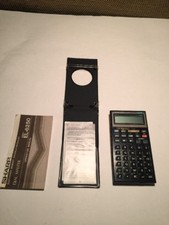 Sharp EL 6250 Dial Master Vintage Calculator Excellent Condition Made in Japan